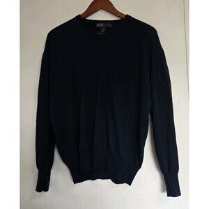 Vintage ‎ R&R Casuals Sweater Mens XL Italian 100% Merino Wool V Neck Preppy
